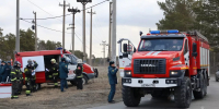 Пожарно-тактические учения. Пожарные - Газета Бийский рабочий