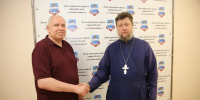 Заместитель председателя Думы Андрей Иванов провел рабочую встречу с протоиереем Василием Гаднаем - Городская Дума