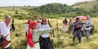 В природном парке «Аслы-Куль» прошёл первый турнир по традиционной стрельбе из лука, посвящённый Сыртлан-батыру - Давлекановский район
