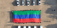 В Хасавюрте состоялась акция «Служим под флагом Дагестана» - Администрация МО г. Хасавюрт