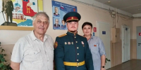 Выпускник Саратовского военного института нацгвардии петровчанин Никита ЧЕРВЯКОВ встретился с учителями и учащимися школы №3 - Сетевое издание Петровские вести