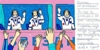 Рисунок школьника из Нижневартовска отправят на МКС - Местное время