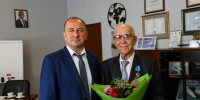 Вячеслав Старков отмечает свое 85-литние - ИА Новомосковск Сегодня