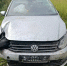 Volkswagen Polo улетел в кювет на подъезде к Урено-Карлинскому - Ulyanovsk.Express