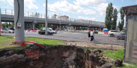 Воронежцам показали разрытый после провалов на коллекторе Ленинский проспект - ГТРК Воронеж
