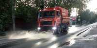 Ночью 12 единиц спецтехники убирали улицы города. - Городской округ Иваново