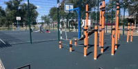 В селе Апанасенковского округа открыли современную спортплощадку - Телеканал СвоёТВ