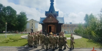 В Железногорском полку Росгвардии прошел торжественный молебен - Росгвардия