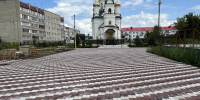 Территория у храма Всех Святых - Администрация г. Рубцовск
