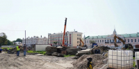На площади Революции начались археологические раскопки - Gorodvo.Ru