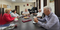 Руководитель следственного управления встретился с представителями региональной общественной организации «Союз ветеранов следствия Республики Калмыкия» - Следственный комитет