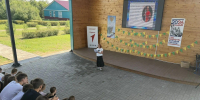 Полтавский музей познакомил отдыхающих лагеря «Юбилейный» с историей и значением Крещения Руси - Сетевое издание Заря-Полтавка