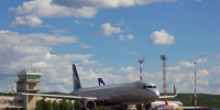 Аэропорт Мурманск самолеты лето - Транспорт Мурманской области