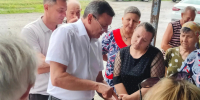 Встреча с жителями микрорайона Откормсовхоз: на контроле — транспорт, освещение и инфраструктура - Вольский район