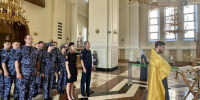 В Мордовии росгвардейцы почтили память небесного покровителя ведомства - святого равноапостольного князя Владимира - Росгвардия