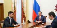 Артём Здунов провел встречу с руководством саранского завода «Беллит» - Правительство Республики Мордовия