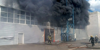 Пожар на складе «Терминала» в городе Владимире - Zebra-TV.Ru