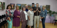 Искусство и история: экскурсия получателей социальных услуг в Краеведческий музей имени П.Ф. Гущева - Управление соцзащиты населения