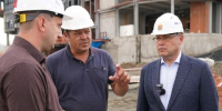 Глава Кузбасса оценил ход строительства ключевых объектов Кемерова - Baikal24.Ru