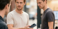 Продажа телефона / Изображение сгенерировано GigaChat от Сбера / amic.ru - ИА Амител