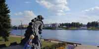 В Твери ведется реставрация памятника Афанасию Никитину - Афанасий-биржа