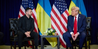 В Белом доме заявили о завершении встречи Дональда Трампа с Владимиром Зеленским - Говорит Москва