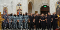 Сотрудники столичного главка Росгвардии приняли участие в богослужениях в День крещения Руси (видео) - Росгвардия