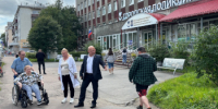 В Архангельске проверили доступность подходов к центральной городской поликлинике - Бизнес-класс Архангельск