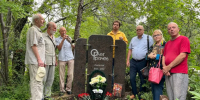 В Симферополе открыт памятник художнику-ветерану Олегу Грачёву - Мининформ Республики Крым