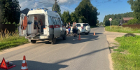 В Кимрском округе две девочки на мотоцикле попали в аварию - Кимры Сегодня