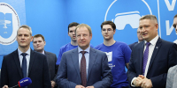 Виктор Томенко посетил новую VR-лабораторию ИМИТ АлтГУ. - АлтГУ