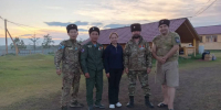 Ветераны спецоперации встретились с участниками детских лагерей в рамках акции «Служу Отечеству» - Правительство Республики Саха (Якутия)