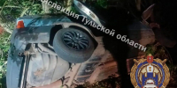 В Плавске автомобиль съехал в кювет и перевернулся, пострадала 18-летняя пассажирка - ГТРК