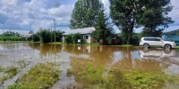 Уровень растет: в селе Ивановка Зейского округа вода зашла в жилую зону - Asn24.Ru