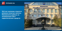 10,5 лет колонии строгого режима получил житель Меловского района за незаконный сбыт наркотических средств - ГТРК ЛНР
