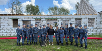 Волонтеры Псковского филиала Университета ФСИН России приняли участие в субботнике в новом приюте для животных - ПЮИ ФСИН России