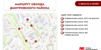 Обход территории района 1 августа - Дмитровский район