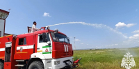 В аэропорту «Магас» проверили готовность пожарных к действиям по предназначению - ГУ МЧС