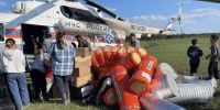 Дьааҥы оройуонугар 1,5 туоннаттан тахса гуманитарнай көмөнү тириэртилэр - Правительство Республики Саха (Якутия)