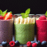 Layers of berry and chia seed smoothies, colorful and healthy. - Газета Восход