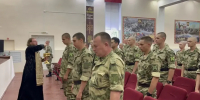 В воинской части Росгвардии в Заречном состоялся молебен в честь Дня Крещения Руси - Росгвардия