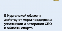 Спорт для участников СВО - Газета Звериноголовские вести
