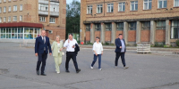 Эдуард Слабиков проинспектировал благоустройство общественной территории в северном городе Коми - Pg11.Ru