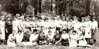 Работники райпо, 5 июля 1991 года. Фото из архивов работников райпо. - Газета Важский край