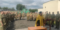 В войсковой части Росгвардии города Железногорска отметили День Крещения Руси - Епархия