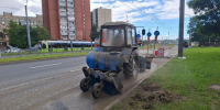В Красногвардейском районе специалисты ликвидируют последствия вытекания на водопроводной магистрали - Spbdnevnik.ru