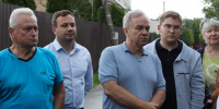 Александр Тавлеев провел обход в микрорайоне Солнечный - Управа района Вороново