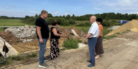 Руководство Минприроды Марий Эл проверило ход аварийно-восстановительных работ на гидроузле р.Толмань - Минприроды Республики Марий Эл