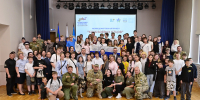 "Вы – наши герои!": Ростислав Гольдштейн и Станислав Кочев пообщались с участниками патриотического проекта "Клуб боевых отцов" - ИА Комиинформ