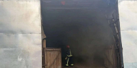 Конюшня полыхает в Нижнем Новгороде - НИА Нижний Новгород